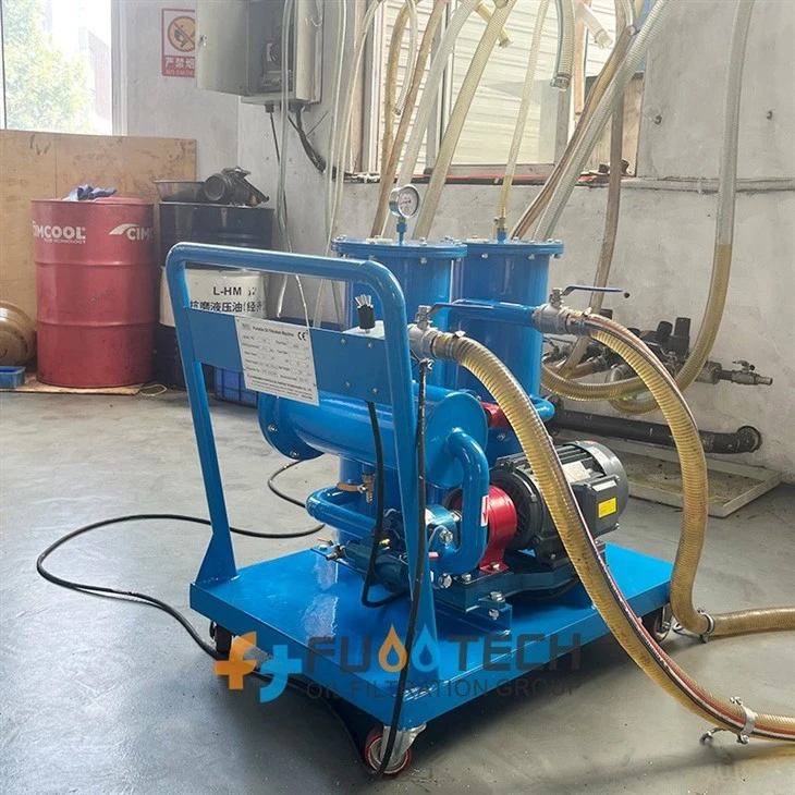oil filtration machine